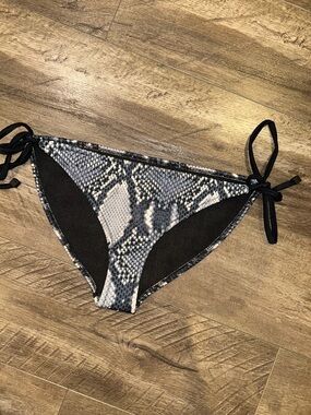 TRIANGL SWIMWEAR "SNAKE PRINT" BATHING SUIT BOTTOM
